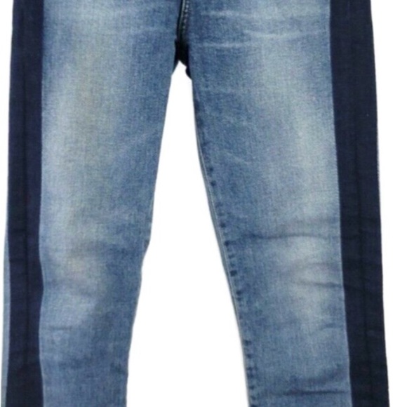Citizens Of Humanity Two-Tone Blue Skinny Jeans - Picture 1 of 2